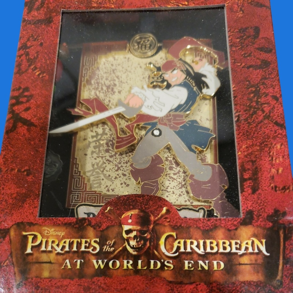 Disney Pin Pirates of the Caribbean JACK Opening Day LE JUMBO B002 53563